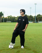 Football Belongs to All Tee Black