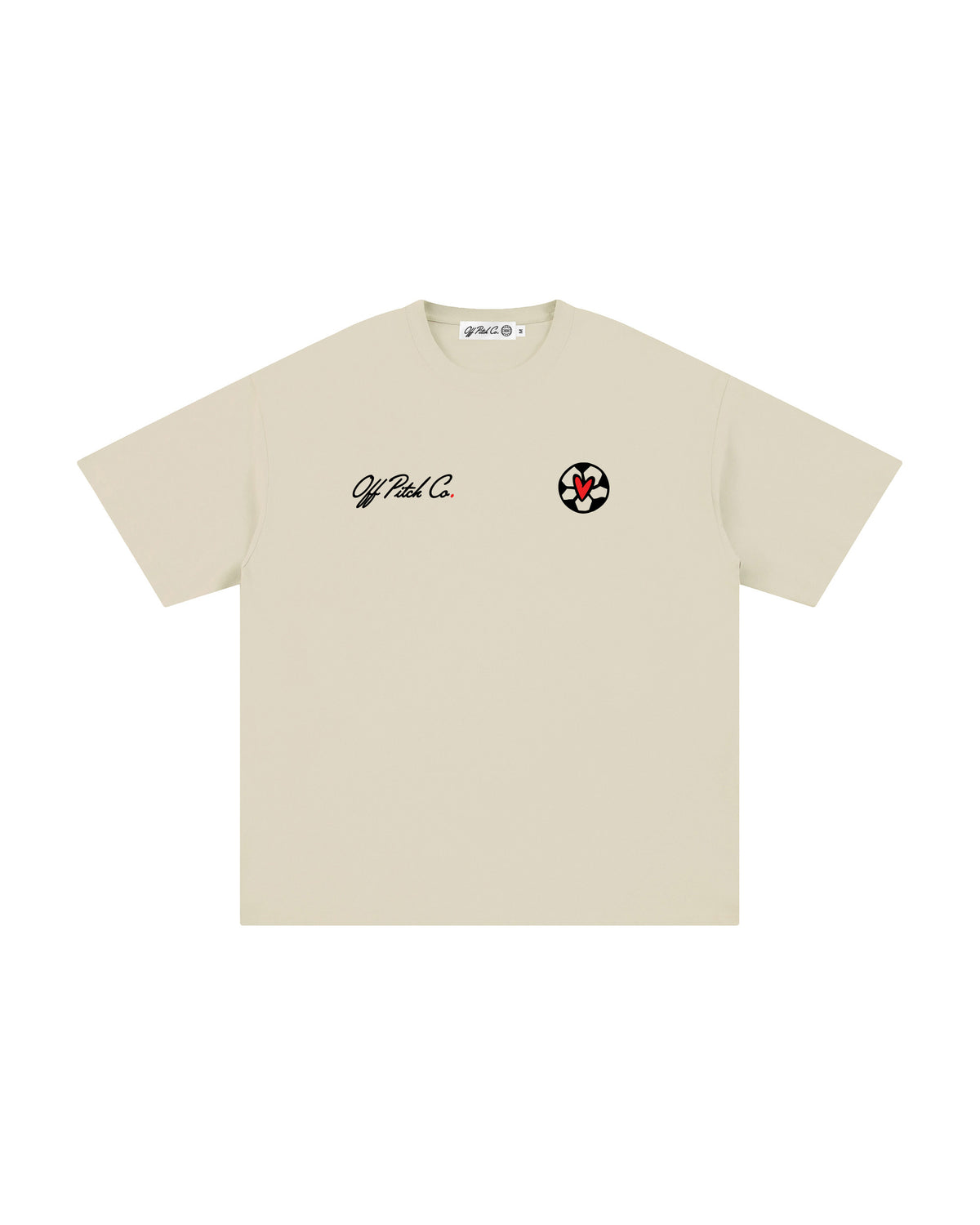 Football Belongs to All Tee Beige