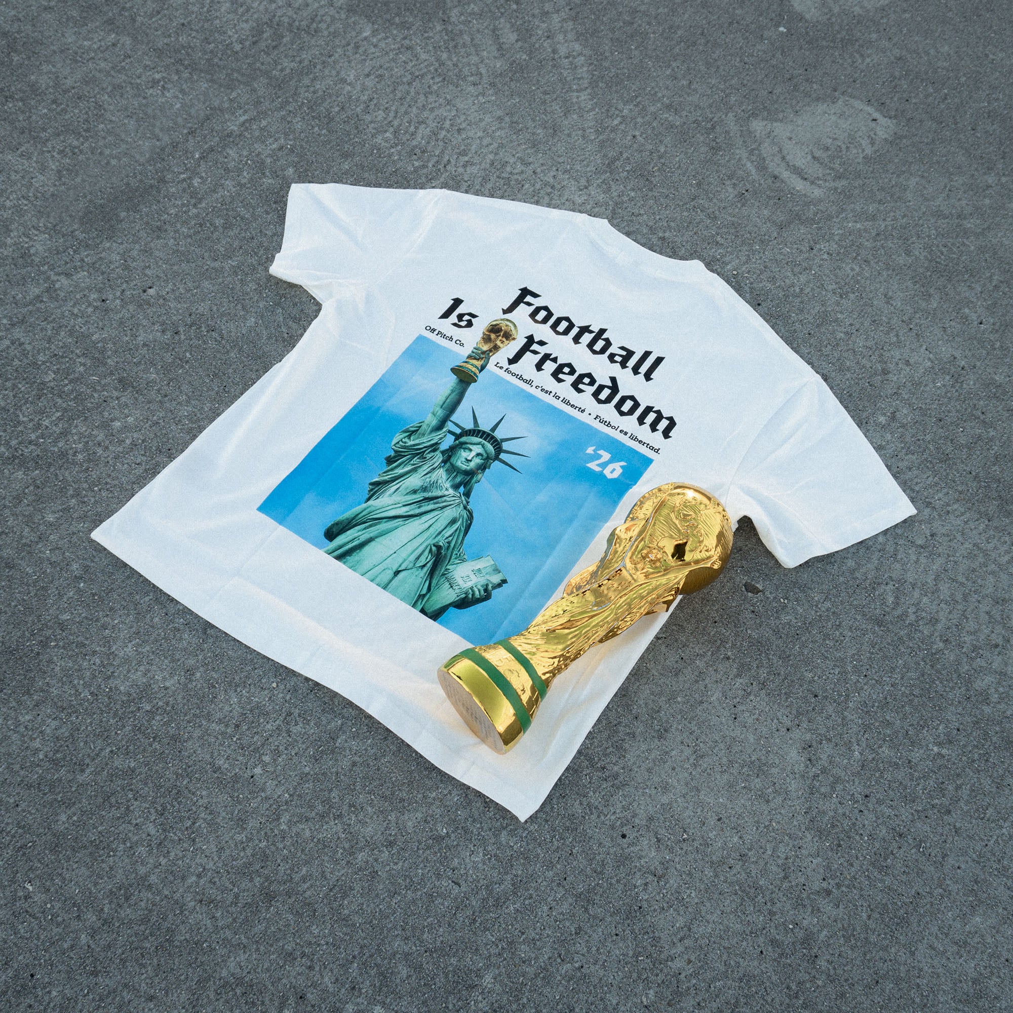 Football is Freedom tee