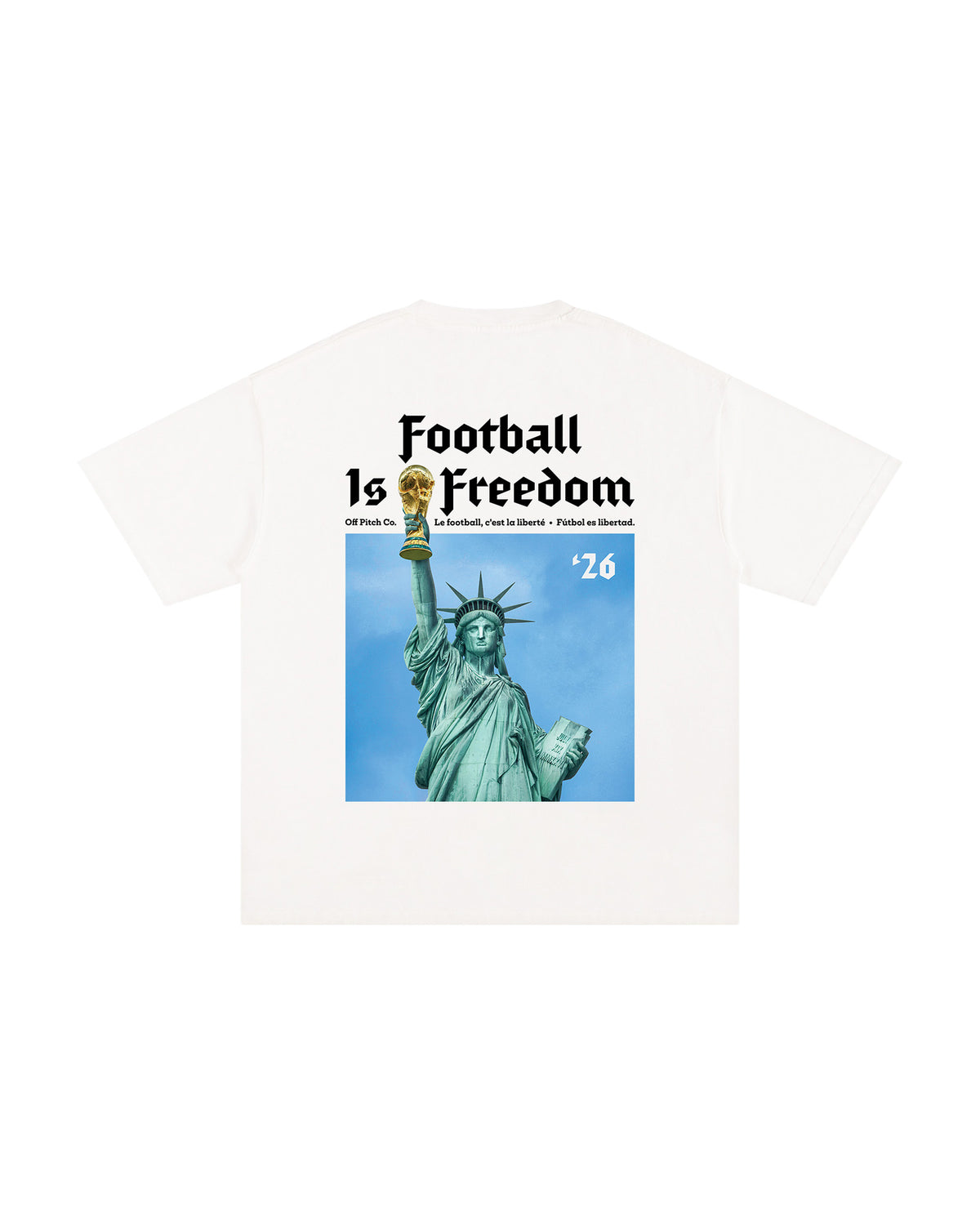 Football is Freedom tee